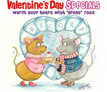 Valentine's Specials - Recorp Inc. February Special, Copyright &copy; 2010, Recorp Inc.